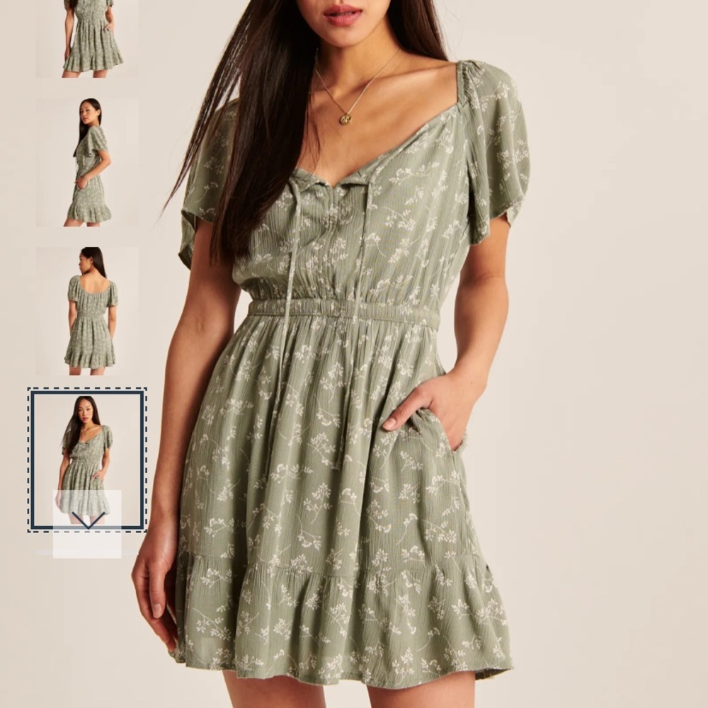 Easy waist mini dress size L NWT never worn